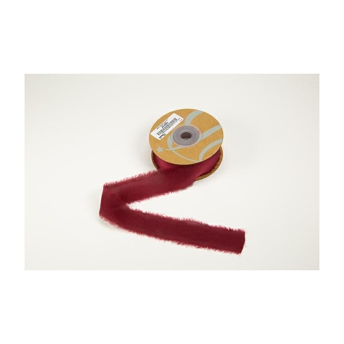 NASTRO RASO C FRANGIA 25X15MT BORDEAUX